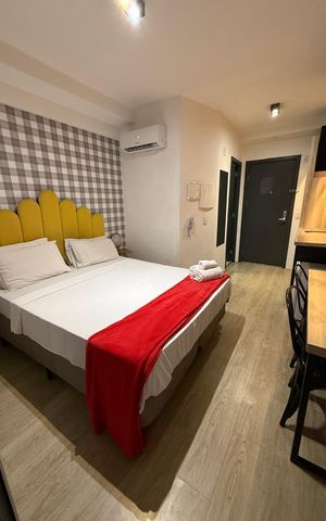 Apartamento para alugar com 23m², 1 quarto e sem vaga