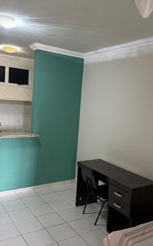 Studio para alugar com 35m², 1 quarto e 1 vaga