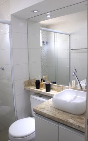 Apartamento à venda com 44m², 2 quartos e 1 vagaBanheiro