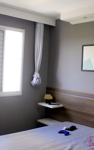 Apartamento à venda com 44m², 2 quartos e 1 vagaQuarto 2