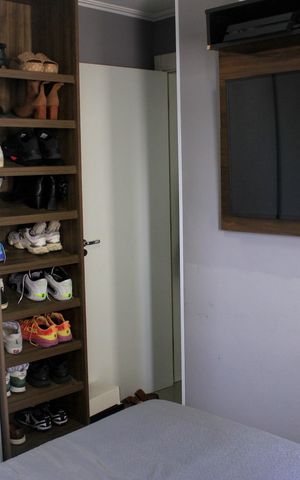 Apartamento à venda com 44m², 2 quartos e 1 vagaQuarto 2