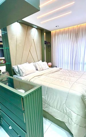 Apartamento à venda com 90m², 2 quartos e 2 vagas Apartamento à venda com 90m², 2 quartos e 2 vagasQuarto Suíte