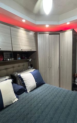 Apartamento à venda com 42m², 2 quartos e 1 vagaQuarto 1