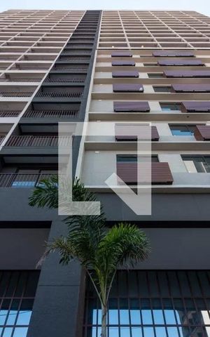Studio para alugar com 26m², 1 quarto e sem vaga Studio para alugar com 26m², 1 quarto e sem vagaFachada