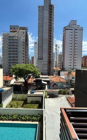 Studio para alugar com 26m², 1 quarto e sem vaga Studio para alugar com 26m², 1 quarto e sem vagaVista