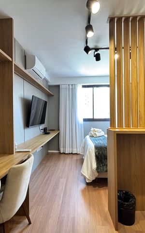Studio para alugar com 26m², 1 quarto e sem vaga Studio para alugar com 26m², 1 quarto e sem vagaStudio