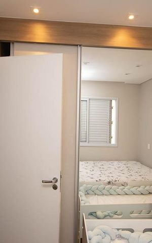 Apartamento à venda com 130m², 3 quartos e 2 vagas Apartamento à venda com 130m², 3 quartos e 2 vagasQuarto 2