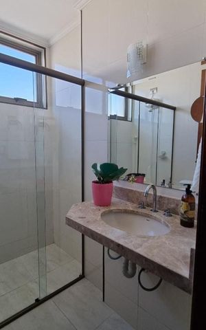 Apartamento à venda com 122m², 4 quartos e 2 vagas Apartamento à venda com 122m², 4 quartos e 2 vagasBanheiro