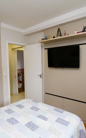 Apartamento à venda com 87m², 3 quartos e 4 vagasQuarto 3 - Suíte