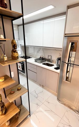 Apartamento à venda com 80m², 2 quartos e 2 vagas Apartamento à venda com 80m², 2 quartos e 2 vagasCozinha