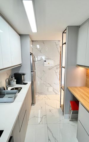 Apartamento à venda com 80m², 2 quartos e 2 vagas Apartamento à venda com 80m², 2 quartos e 2 vagasCozinha