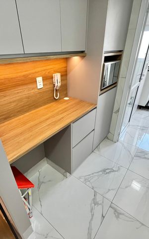 Apartamento à venda com 80m², 2 quartos e 2 vagas Apartamento à venda com 80m², 2 quartos e 2 vagasCozinha