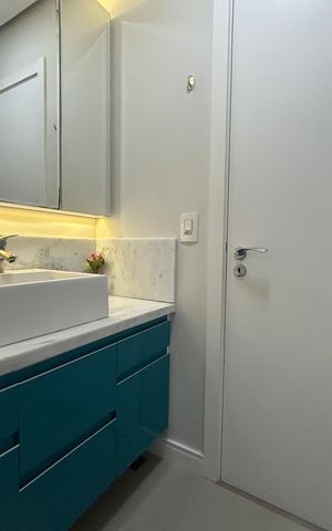 Apartamento para alugar com 110m², 3 quartos e 3 vagas Apartamento para alugar com 110m², 3 quartos e 3 vagasBanheiro
