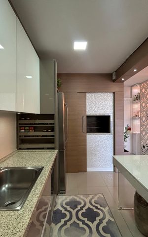 Apartamento para alugar com 110m², 3 quartos e 3 vagas Apartamento para alugar com 110m², 3 quartos e 3 vagasCozinha
