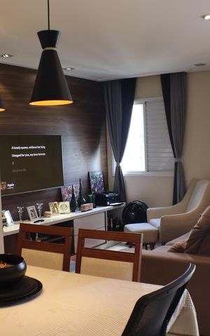 Apartamento à venda com 74m², 2 quartos e 1 vaga Apartamento à venda com 74m², 2 quartos e 1 vagaSala