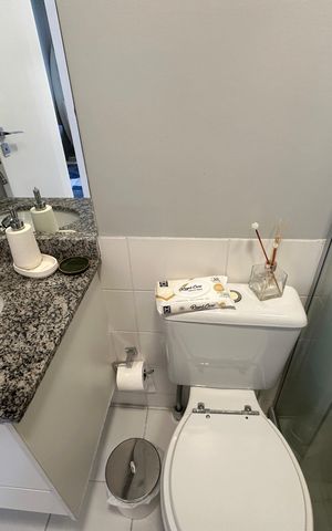 Apartamento à venda com 74m², 2 quartos e 1 vaga Apartamento à venda com 74m², 2 quartos e 1 vagaBanheiro da Suíte