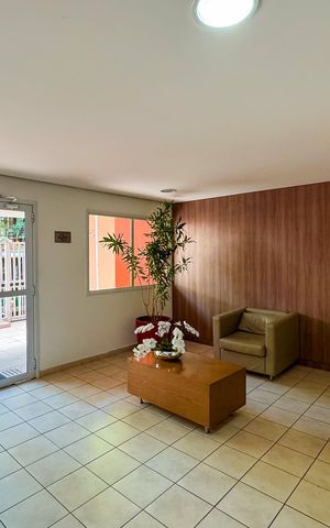 Apartamento à venda com 44m², 2 quartos e 1 vaga Apartamento à venda com 44m², 2 quartos e 1 vagaHall social