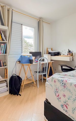 Apartamento à venda com 44m², 2 quartos e 1 vaga Apartamento à venda com 44m², 2 quartos e 1 vagaQuarto 2