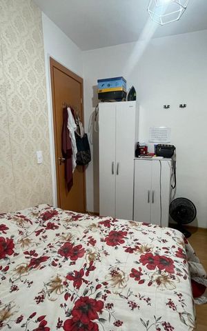 Apartamento à venda com 44m², 2 quartos e 1 vagaQuarto 1