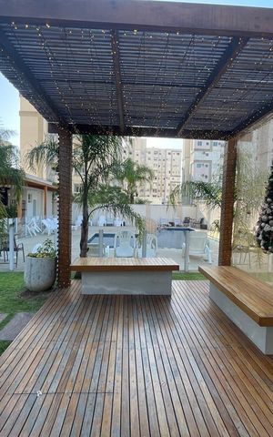 Apartamento à venda com 44m², 2 quartos e 1 vagaPergolado