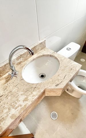 Apartamento à venda com 59m², 3 quartos e 1 vaga Apartamento à venda com 59m², 3 quartos e 1 vagaBanheiro