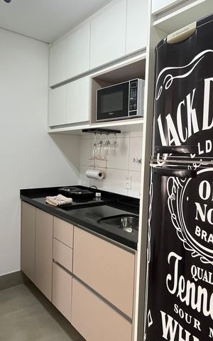 Apartamento para alugar com 38m², 1 quarto e 1 vaga