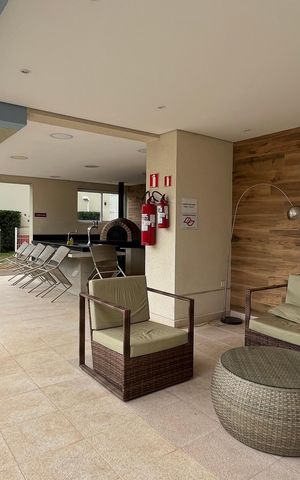 Apartamento para alugar com 38m², 1 quarto e 1 vaga