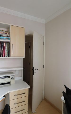 Apartamento à venda com 84m², 3 quartos e 2 vagasQuarto 3