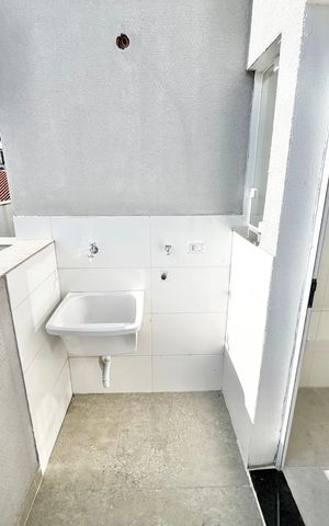 Apartamento à venda com 52m², 2 quartos e 1 vaga Apartamento à venda com 52m², 2 quartos e 1 vagaÁrea de Serviço