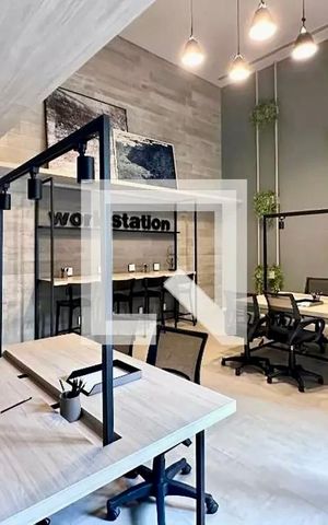 Studio para alugar com 28m², 0 quarto e sem vaga Studio para alugar com 28m², 0 quarto e sem vagaCoworking