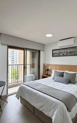 Studio para alugar com 28m², 0 quarto e sem vaga Studio para alugar com 28m², 0 quarto e sem vagaQuarto