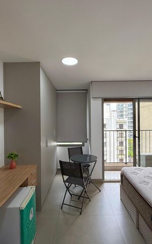 Studio para alugar com 28m², 0 quarto e sem vaga Studio para alugar com 28m², 0 quarto e sem vagaQuarto