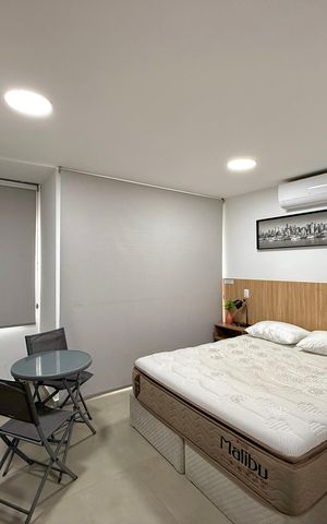 Studio para alugar com 28m², 0 quarto e sem vaga Studio para alugar com 28m², 0 quarto e sem vagaQuarto