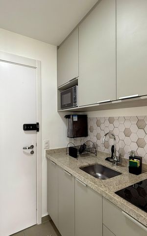Studio para alugar com 28m², 0 quarto e sem vaga Studio para alugar com 28m², 0 quarto e sem vagaCozinha