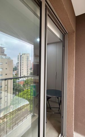 Studio para alugar com 28m², 0 quarto e sem vaga Studio para alugar com 28m², 0 quarto e sem vagaSacada