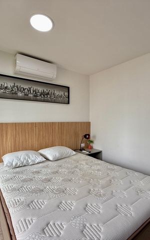 Studio para alugar com 28m², 0 quarto e sem vaga Studio para alugar com 28m², 0 quarto e sem vagaQuarto