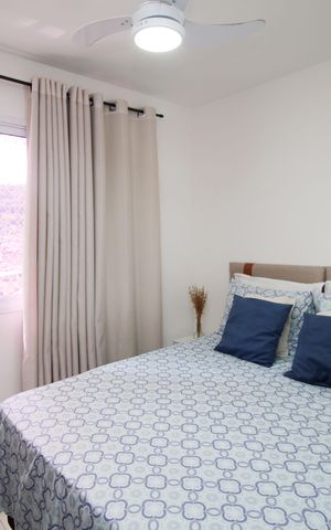 Apartamento à venda com 60m², 3 quartos e 1 vagaQuarto 1- Suíte