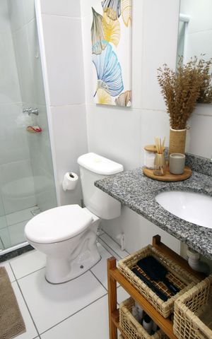 Apartamento à venda com 60m², 3 quartos e 1 vagaBanheiro Social