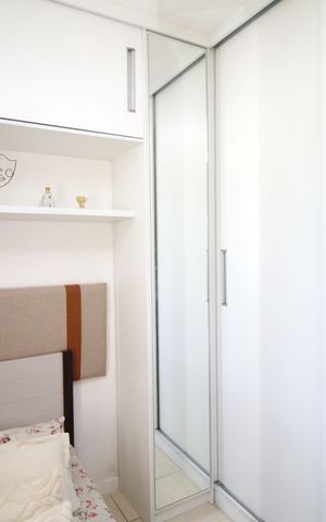 Apartamento à venda com 60m², 3 quartos e 1 vagaQuarto 2