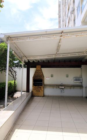 Apartamento à venda com 60m², 3 quartos e 1 vagaÁrea comum - Churrasqueira