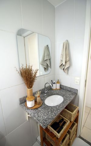 Apartamento à venda com 60m², 3 quartos e 1 vagaBanheiro Social