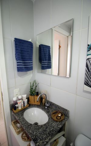 Apartamento à venda com 60m², 3 quartos e 1 vagaBanheiro da Suíte 1
