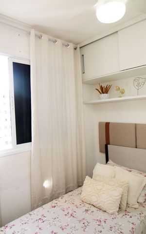 Apartamento à venda com 60m², 3 quartos e 1 vagaQuarto 2