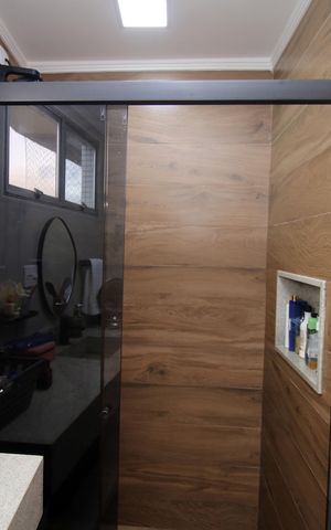 Apartamento à venda com 115m², 3 quartos e 2 vagasBanheiro da Suíte 1
