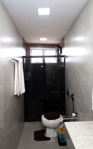 Apartamento à venda com 115m², 3 quartos e 2 vagasBanheiro Social