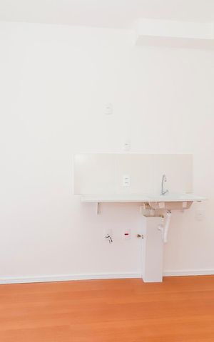 Studio à venda com 24m², 1 quarto e sem vagaSala/Cozinha