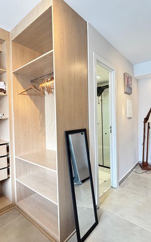 Studio para alugar com 26m², 1 quarto e sem vaga Studio para alugar com 26m², 1 quarto e sem vagaBanheiro Social
