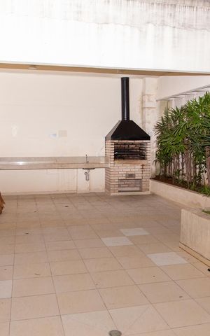 Apartamento à venda com 84m², 3 quartos e 1 vagaChurrasqueira