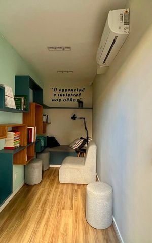 Apartamento à venda com 55m², 2 quartos e 1 vaga Apartamento à venda com 55m², 2 quartos e 1 vagaÁrea comum - Sala de leitura