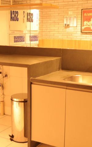 Studio à venda com 25m², 1 quarto e sem vagaLavanderia